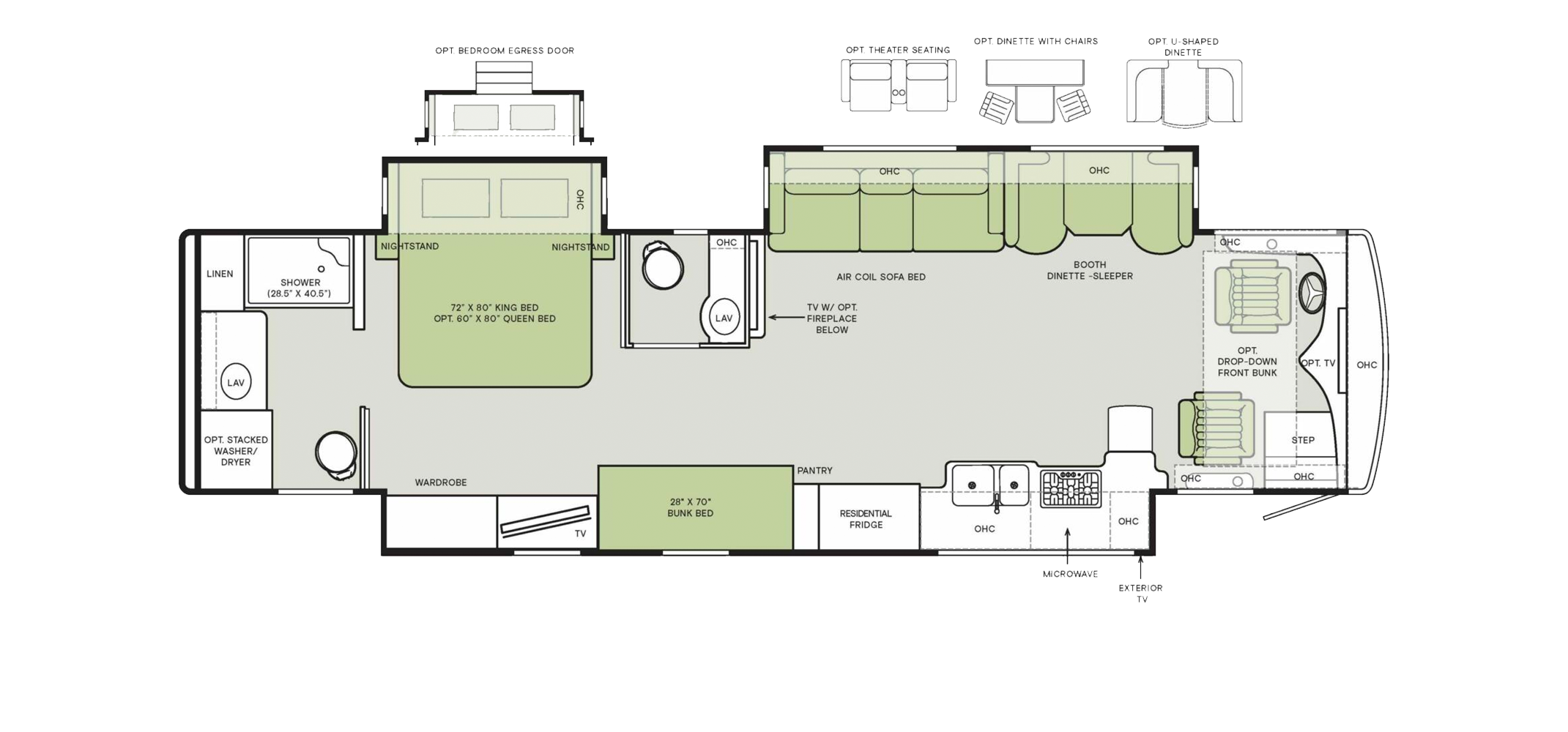 Allegro RED 360 38KA Floor Plan