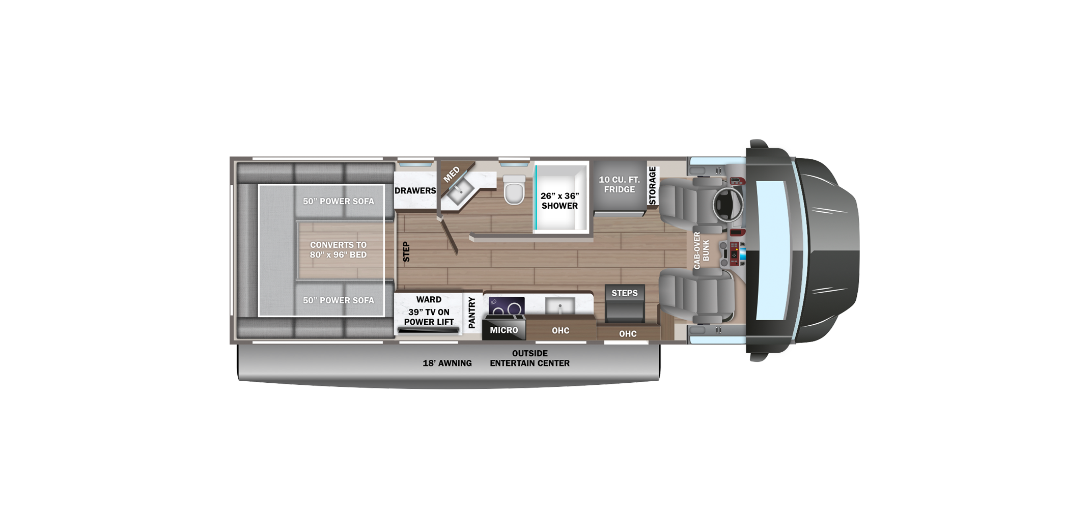 Seneca XT 29T Floor Plan