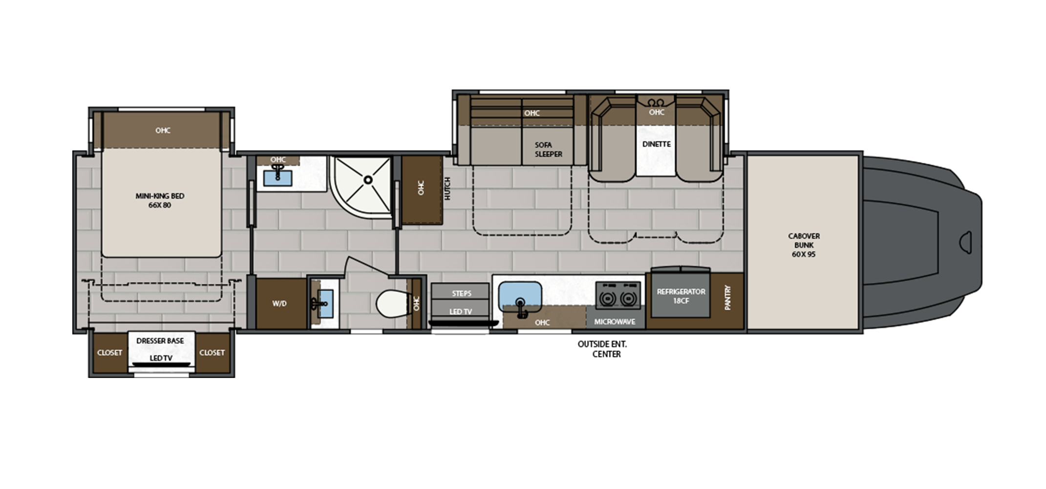 Classic Floor Plan 41CMB