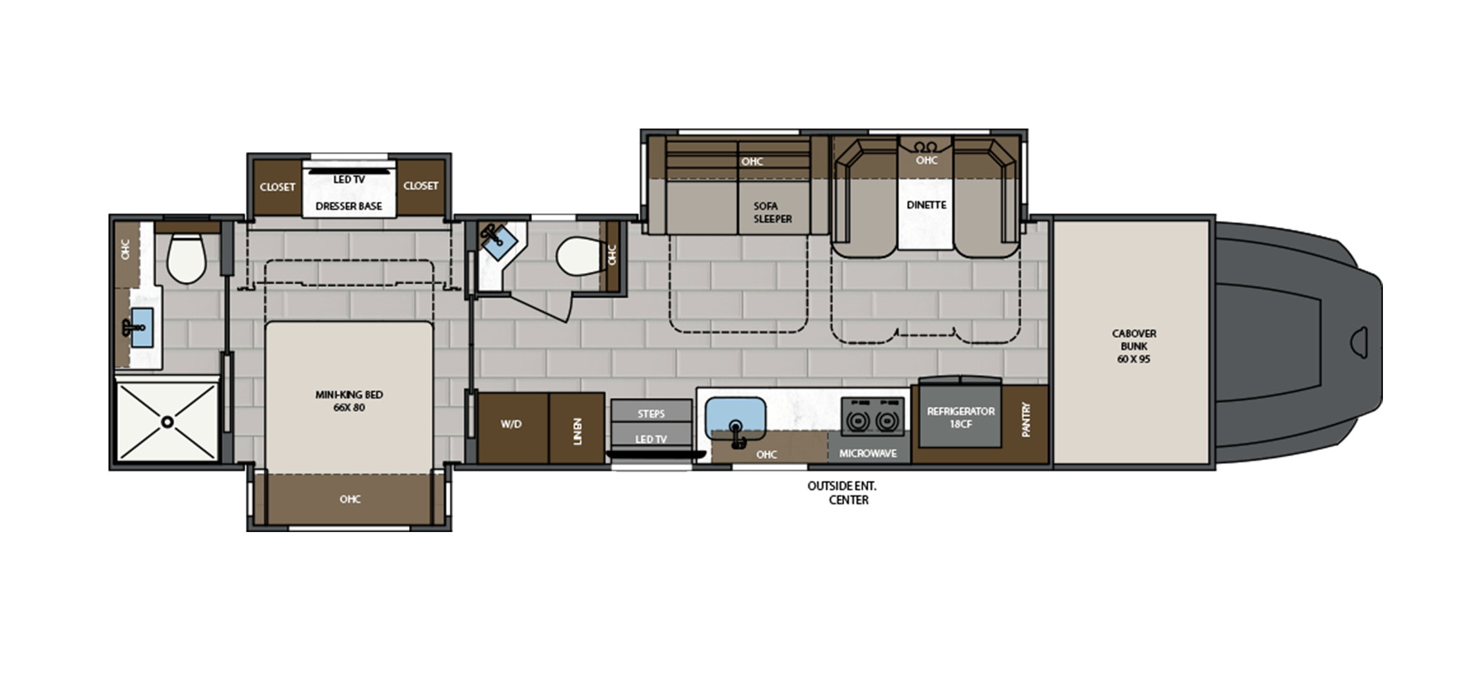 Classic Floor Plan 41CRB