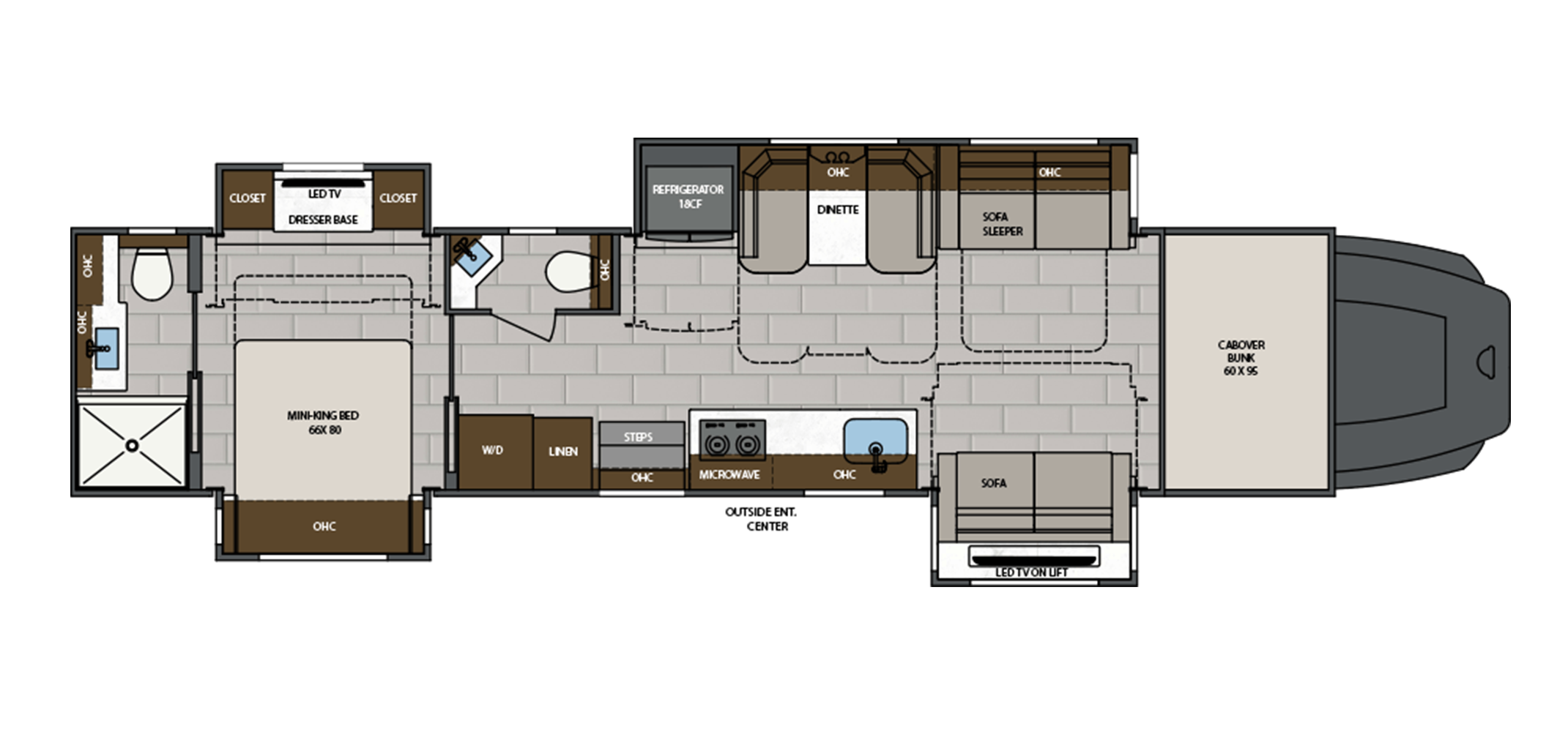 Classic Floor Plan 45CME