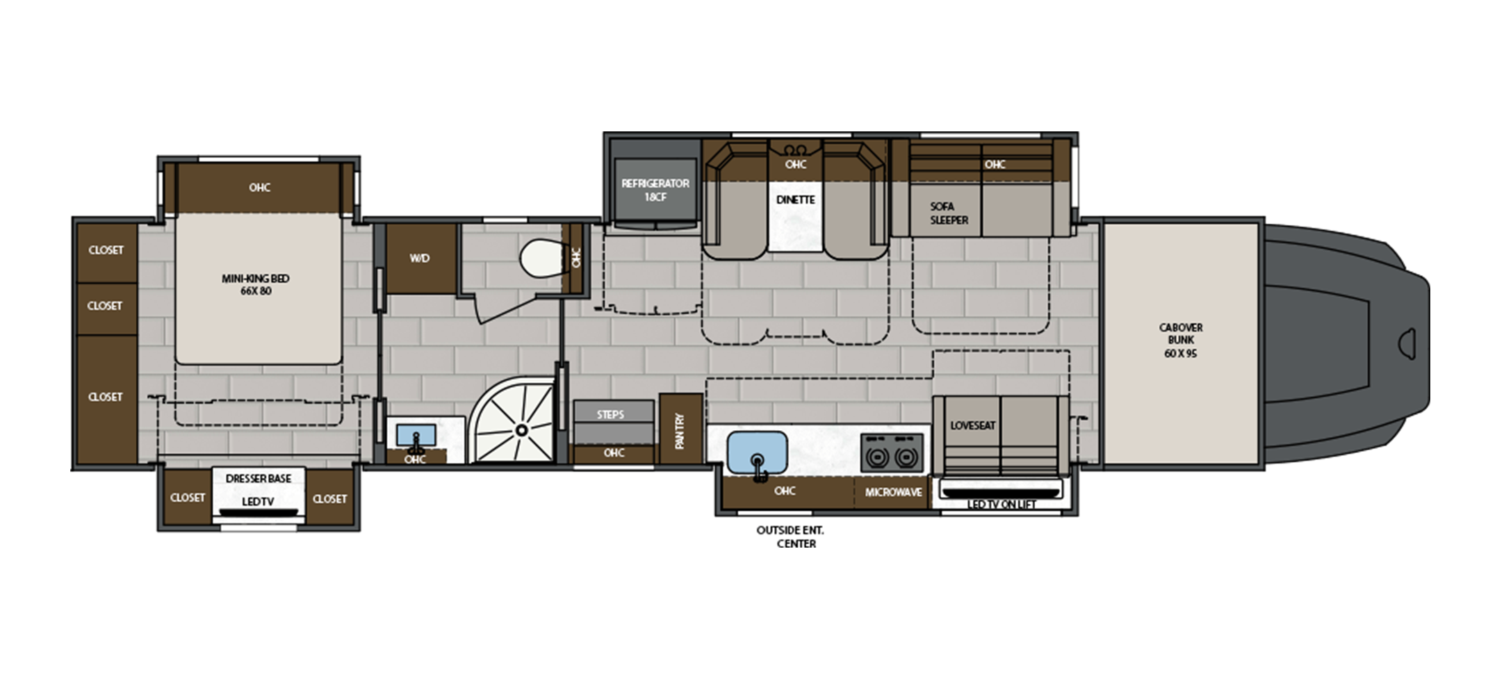 Classic Floor Plan 45CRS