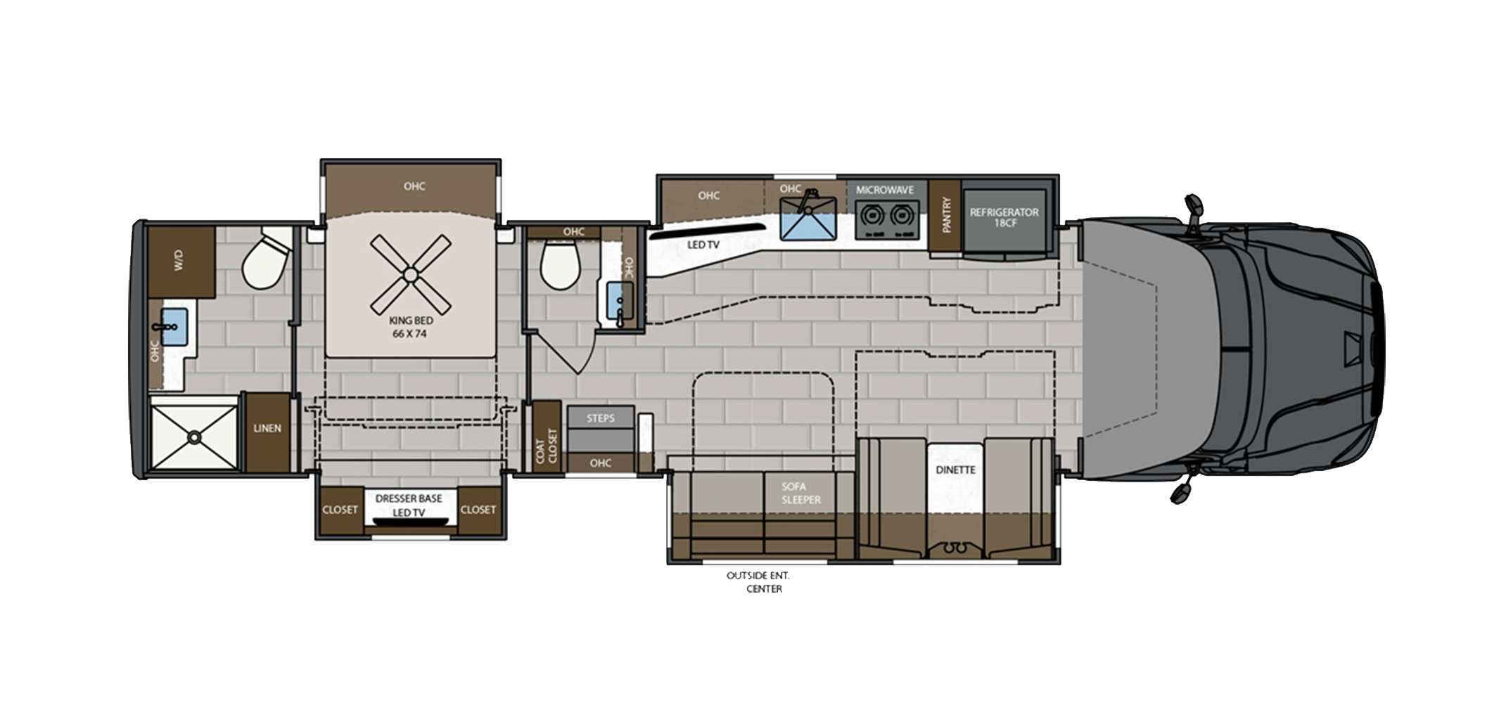 Explorer Floor Plan 40ERB