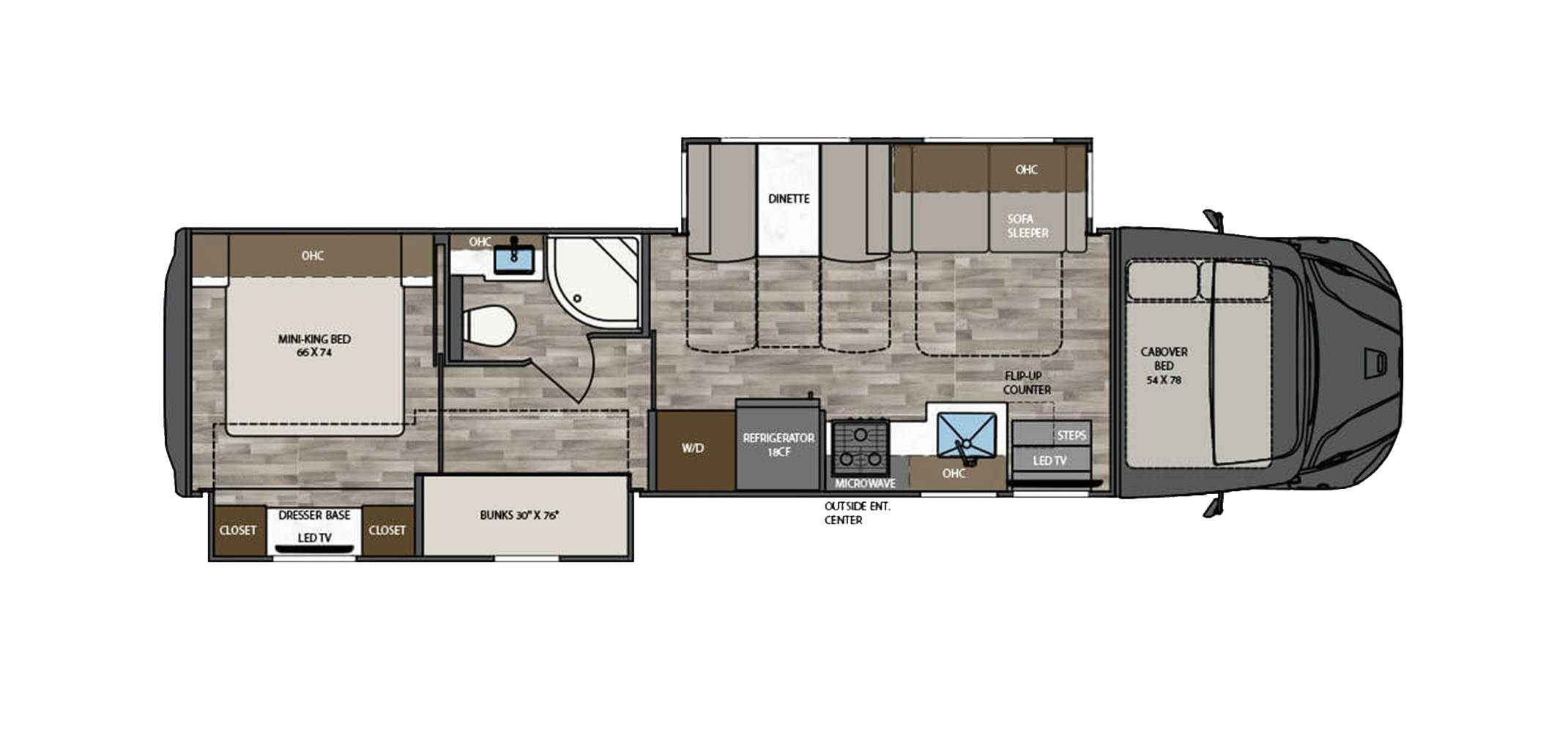 Valencia 38BB Floor Plan