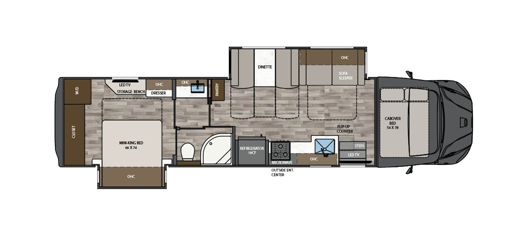 Valencia 38RW Floor Plan