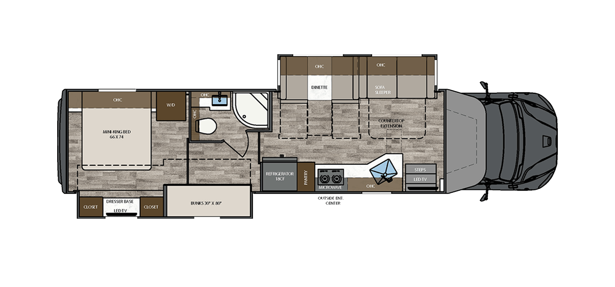 Verona Floor Plan 40VBH