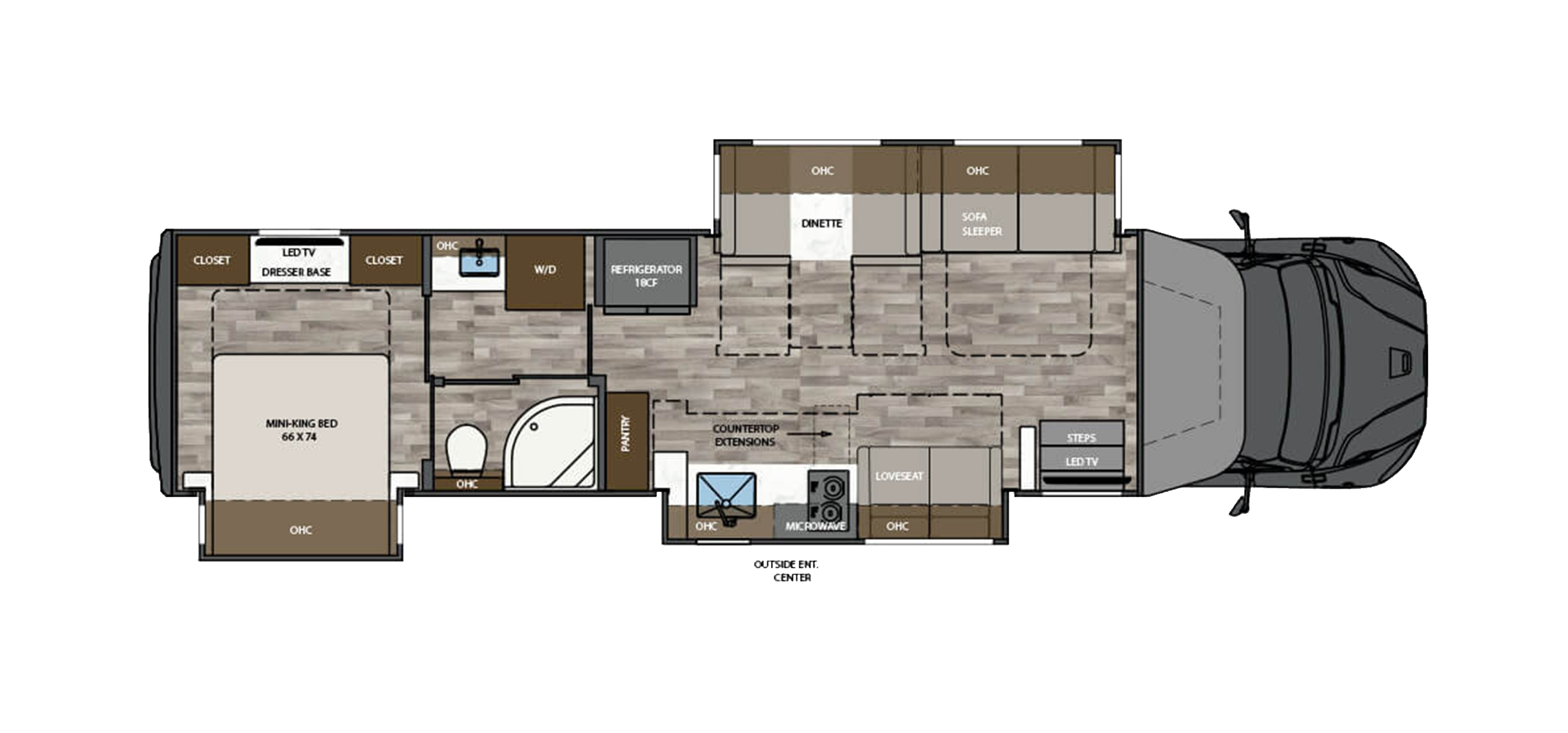 Verona Floor Plan 40VTS