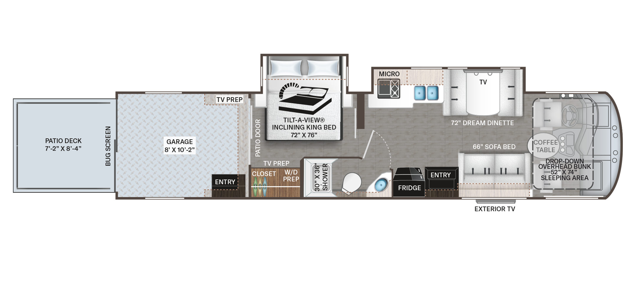 Outlaw Wild West Floor Plan 38K