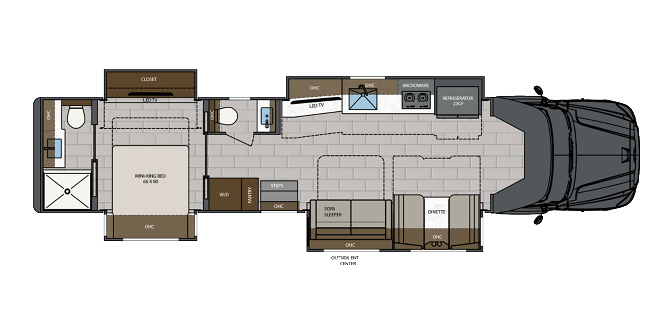 XL 43DB Floor Plan