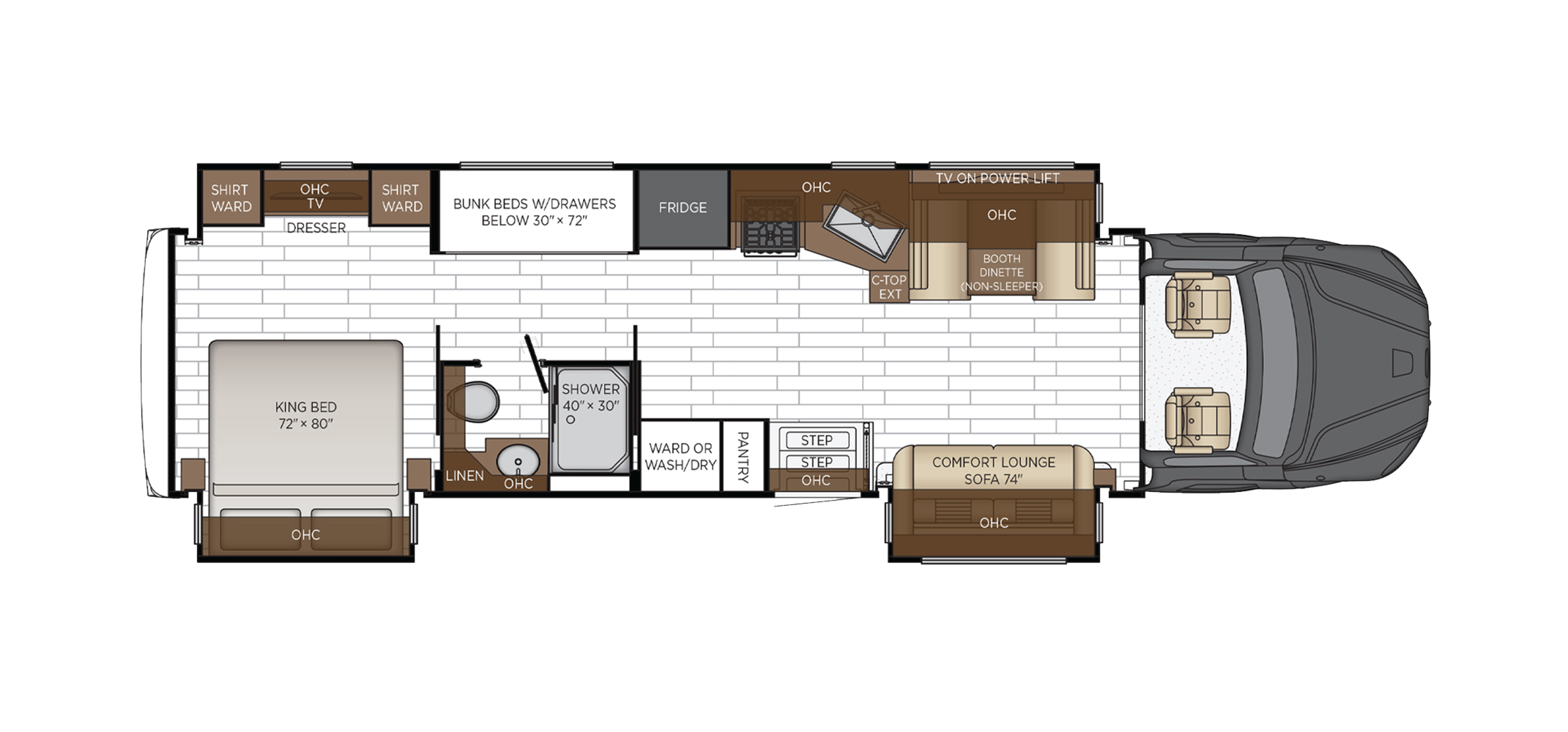 Grand Star 3940 Floor Plan