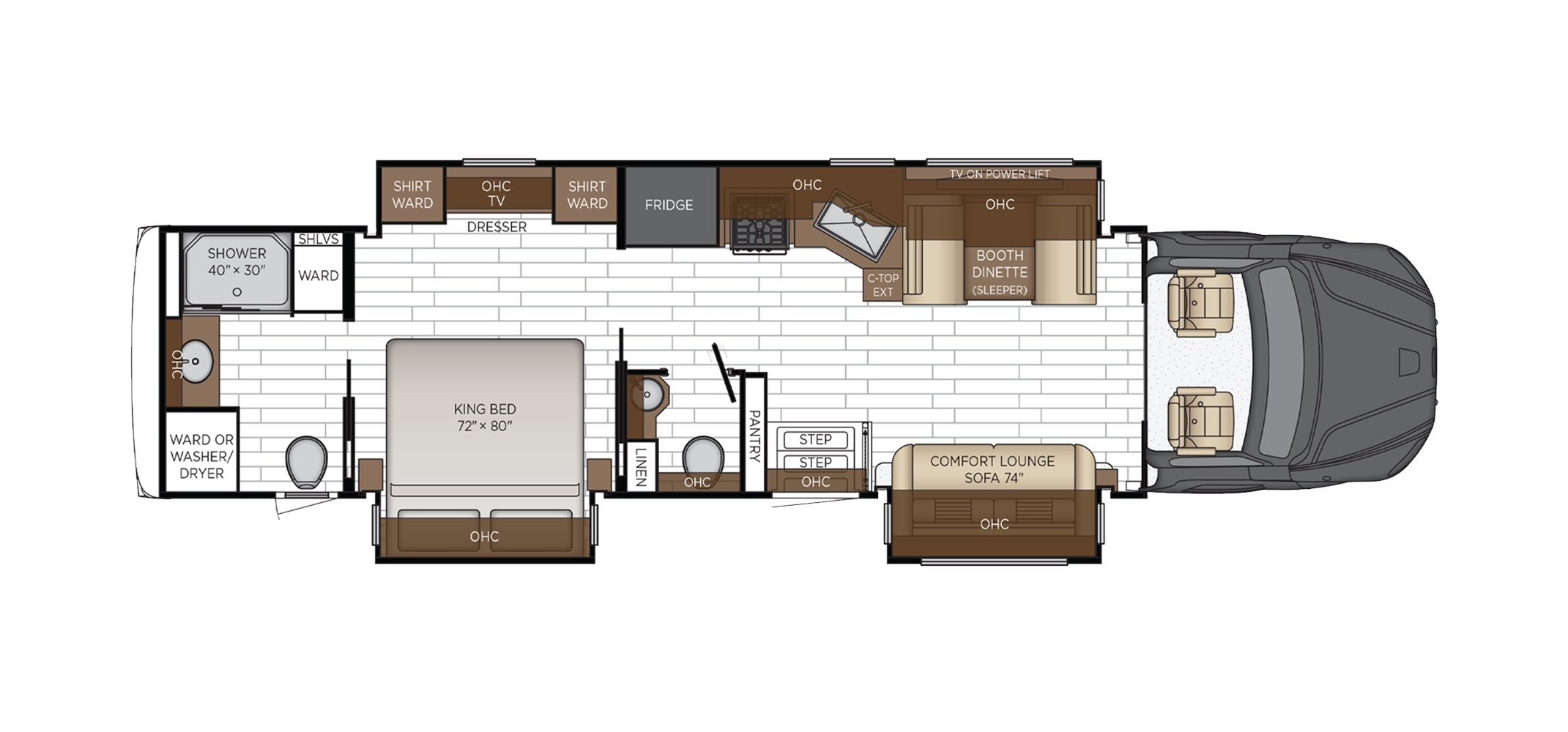 Grand Star 3948 Floor Plan